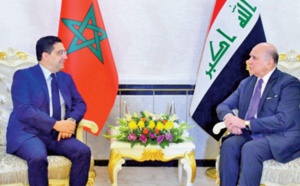 Nasser Bourita s'entretient à Bagdad avec plusieurs hauts responsables irakiens