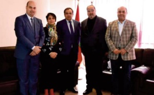 Le Premier secrétaire reçoit le président de la Commission des relations extérieures au Sénat chilien