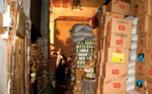 Plus de 11 tonnes de produits alimentaires saisis dans un entrepôt non autorisé à Rabat