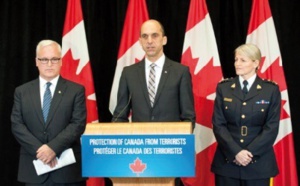​Le Canada relève son niveau d'alerte sur les risques d'attentat