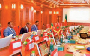 Le renforcement de la coopération dans le domaine judiciaire au centre d'entretiens entre Mohamed Abdennabaoui et le président de la Cour suprême de la République du Bénin 
