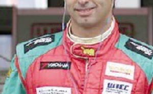 Le pilote marocain Mehdi Bennani au GP du Macao