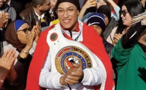 Khadija El Mardi accueillie en héroïne après son sacre mondial