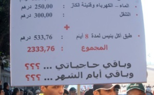 Dégradation persistante du coût de la vie depuis l’investiture de Benkirane Dégradation persistante du coût de la vie depuis l’investiture de Benkirane