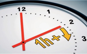 Retour à l'heure GMT+1