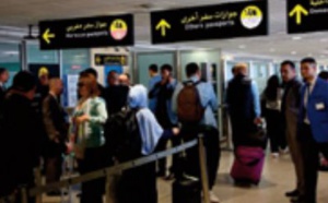 Arrivée d'un deuxième avion de la RAM transportant 157 ressortissants marocains rapatriés du Soudan