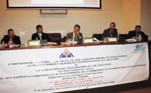 Colloque international sur le secteur informel au Maroc Colloque international sur le secteur informel au Maroc