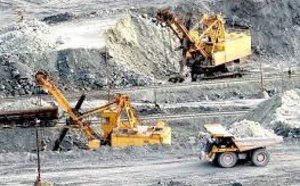 Augmentation de la production du secteur des mines au 3ème trimestre