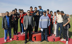 Championnat régional de cross-country  scolaire à Marrakech