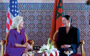 Arrivée au Maroc de la Première Dame des Etats-Unis d’Amérique Jill Biden
