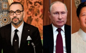 Sa Majesté le Roi Mohammed VI félicite les présidents russe et des Philipinnes
