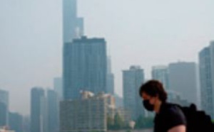 L'air est de nouveau pollué aux Etats-Unis à cause des feux canadiens