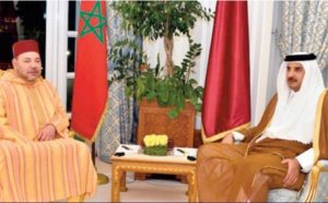 Message de condoléances de SM le Roi à l'Emir du Qatar suite au décès de Cheikh Mohammed Bin Hamad Bin Abdallah Bin Jassim Al Thani