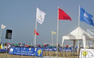 La plage de Bouznika hisse le Pavillon Bleu pour la 17ème année consécutive