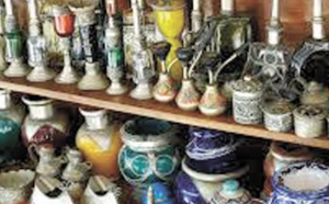 ​Une exposition de produits  d'artisanat marocain en Virginie