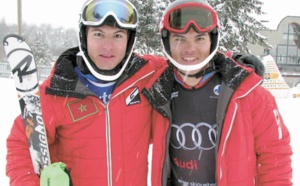 ​Les frères Lamhamedi en or et en argent sur le circuit de la FIS
