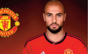 Sofyan Amrabat, premier international marocain à porter les couleurs de Manchester United