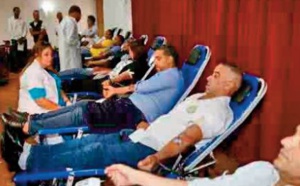 Campagne de don de sang à la wilaya de la région Casablanca-settat