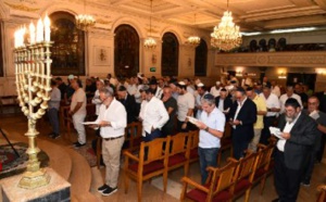 La communauté juive marocaine prie pour le repos de l'âme des victimes