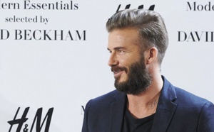 ​David Beckham méconnaissable avec sa barbe de hipster