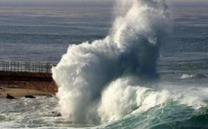 Vagues dangereuses attendues à partir de dimanche sur les côtes atlantiques entre Asilah et Tarfaya