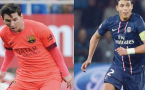 ​Défense PSG contre attaque Barça