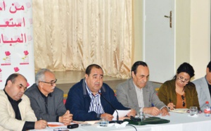 Réunion du Premier secrétaire de l’USFP avec les membres de la Commission  nationale des élections et les secrétaires des provinces et des régions à Bouznika