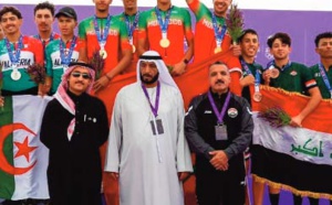 Championnat arabe de cyclisme: La sélection marocaine juniors remporte l'or dans l'épreuve par équipes