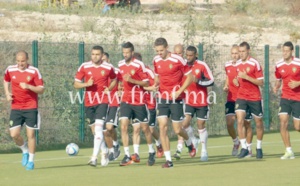 Le Onze national fin prêt pour le match contre la Libye