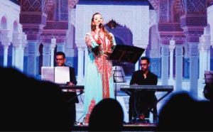 La voix sublime de Sabah Zidani illumine le Palais Bahia à Marrakech