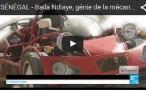 SÉNÉGAL : Baila Ndiaye, génie de la mécanique, construit une voiture avec des pièces de récupération