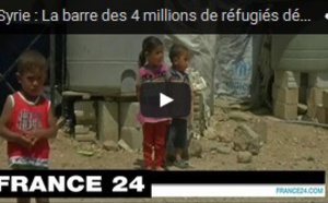 Syrie : La barre des 4 millions de réfugiés dépassés, "pas assez d'argent pour les aider"