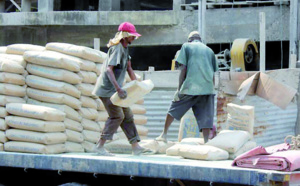 Baisse des ventes de ciment et recul des crédits accordés à la promotion immobilière Baisse des ventes de ciment et recul des crédits accordés à la promotion immobilière