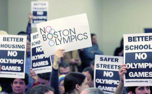 Faute de soutien populaire, Boston  renonce à sa candidature aux JO de 2024
