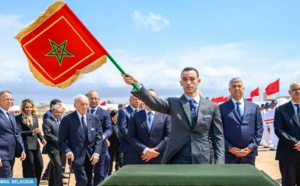 SAR le Prince Héritier Moulay El Hassan lance la construction de la station de dessalement de Casablanca