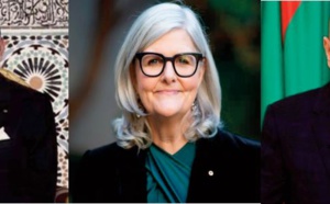 SM le Roi félicite Mme Samantha Mostyn à l'occasion de son investiture gouverneur général du Commonwealth d'Australie et M.Mohamed Ould Cheikh El Ghazouani suite à sa réélection président de la République islamique de Mauritanie