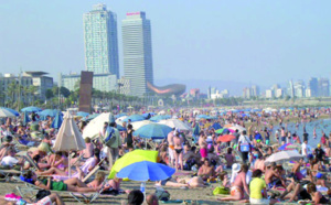 Un record de 38 millions de  touristes en Espagne à fin juillet