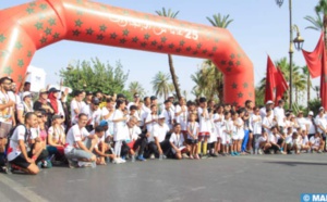 La Caravane nationale de sport de masse fait escale à Marrakech