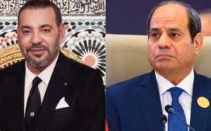 SM le Roi félicite le Président égyptien à l'occasion de la commémoration de la Révolution du 23 juillet