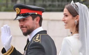SM le Roi félicite LL.AA.RR le Prince héritier de Jordanie Al Hussein Ibn Abdallah II et la Princesse Rajwa Al Hussein à l'occasion de la naissance de leur premier enfant