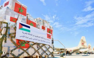 Des Palestiniens saluent au Caire le soutien apporté par SM le Roi Mohammed VI à Gaza