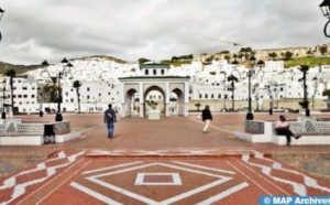 Les enfants maqdessis en visite à la ville de Tétouan