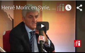 Hervé Morin: en Syrie, «je suis pour une force type Finul, une force d’interposition»