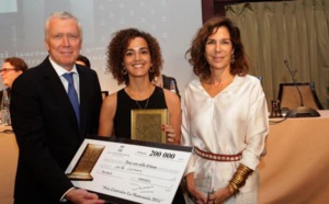 Leila Slimani Première femme lauréate du Prix  littéraire de la  Mamounia