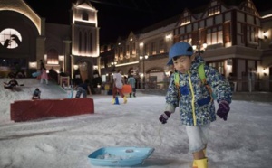 La neige, comble de l'exotisme en Thaïlande