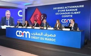 OPV de Crédit du Maroc : près de 21,3 millions d'actions demandées OPV de Crédit du Maroc : près de 21,3 millions d'actions demandées