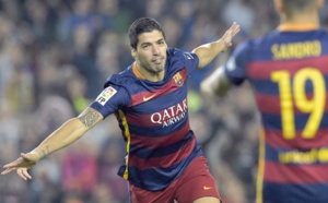 Triple ban de Suarez pour fêter son anniversaire barcelonais