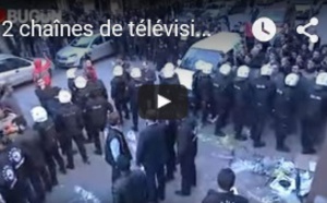 2 chaînes de télévision prises d’assaut par la police à Istanbul - TURQUIE 