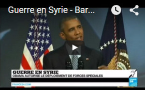Guerre en Syrie - Barack Obama autorise le déploiement de forces spéciales