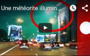 Une météorite illumine de vert le ciel de Thaïlande